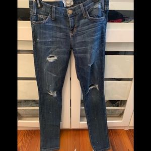 Current Elliot distressed jeans